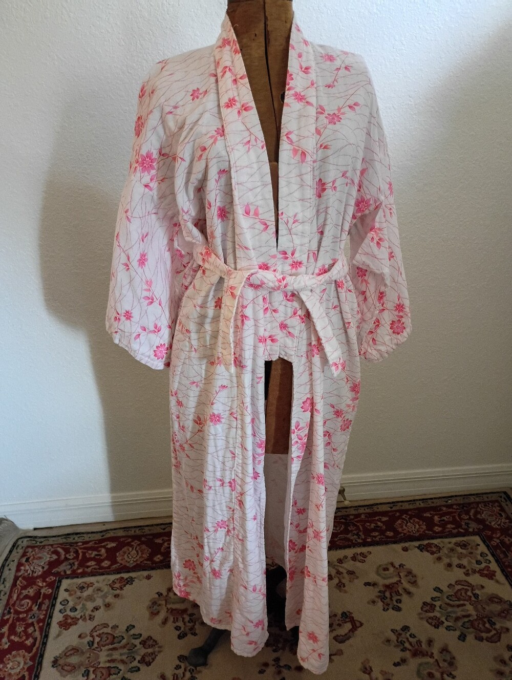 Vintage 70's-80's Mitsukoshi Cotton Robe